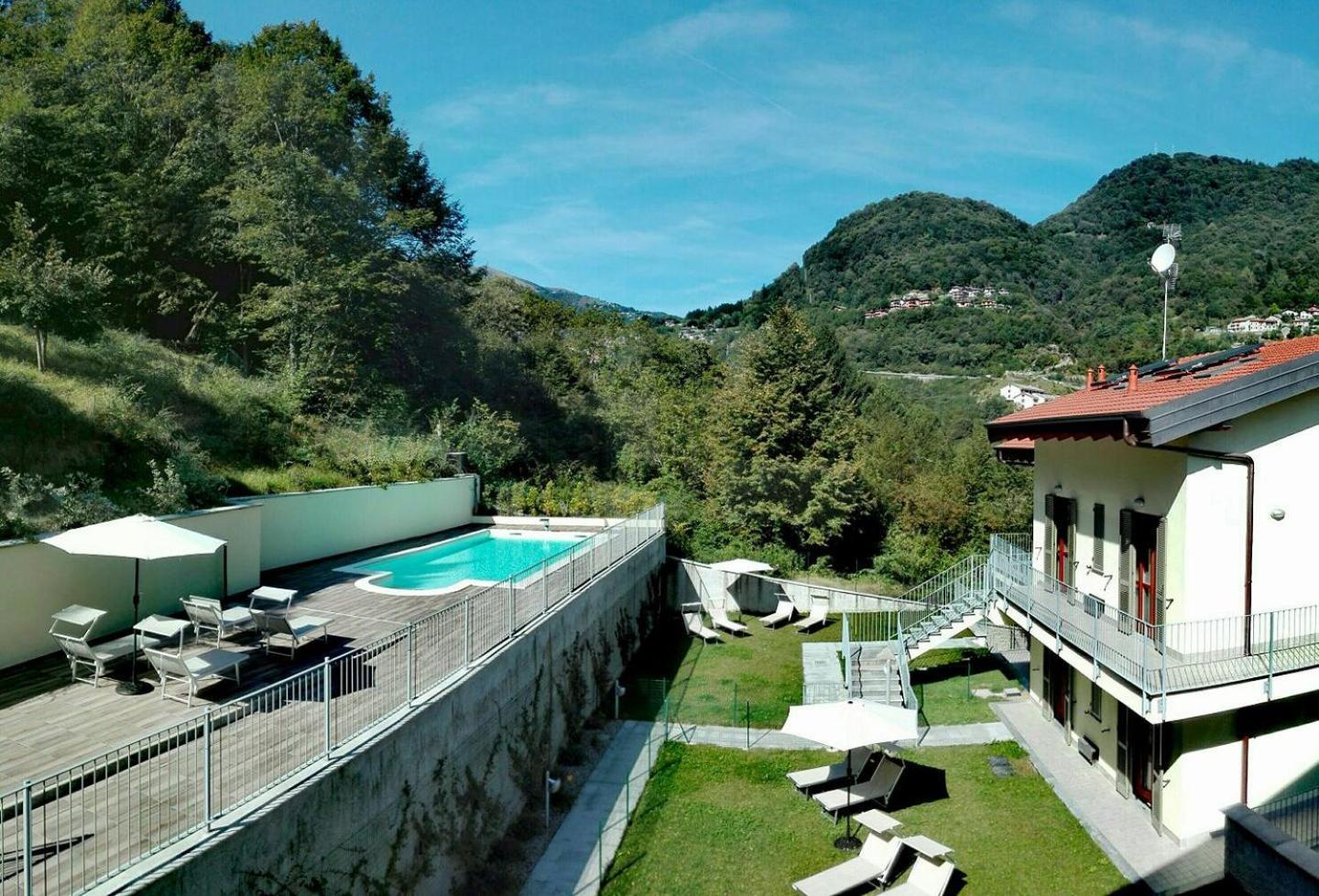 Vista Dolce Isola _ Lakeview Pool, Terrace & Garden Apartment Argegno Ngoại thất bức ảnh